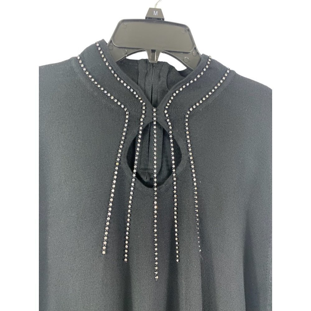 Reba Women's Midnight Sparkle Casual Blouse - Picture 3 of 9